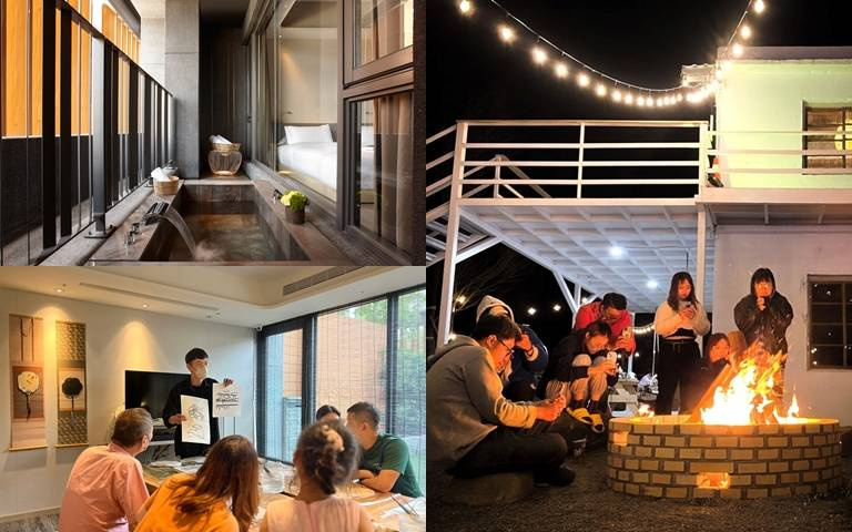 入住飯店免費體驗露營、贈經典威士忌「三重奏套組」！再參加各種手作活動