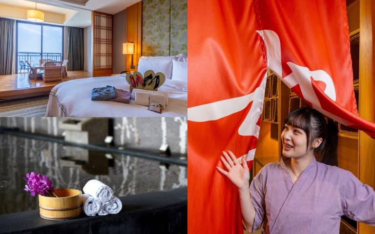 秋冬泡湯「趣」！福容飯店「一泊二食」住絕美海景房、泡黃金美人湯！