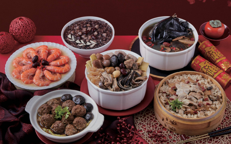 食品品牌推2套年菜組，烏骨帝王雞、枸杞醉蝦、佛跳牆，在家就能輕鬆吃！