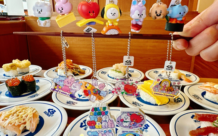 「藏壽司」BT21扭蛋出擊囉！新品香檸漬鮭魚、醃漬大生鮮蝦準備開吃！