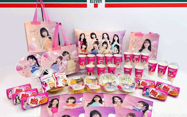 7-11聯合8位啦啦隊女孩推新包裝！會員抽獎活動與5大女神共度晚餐！