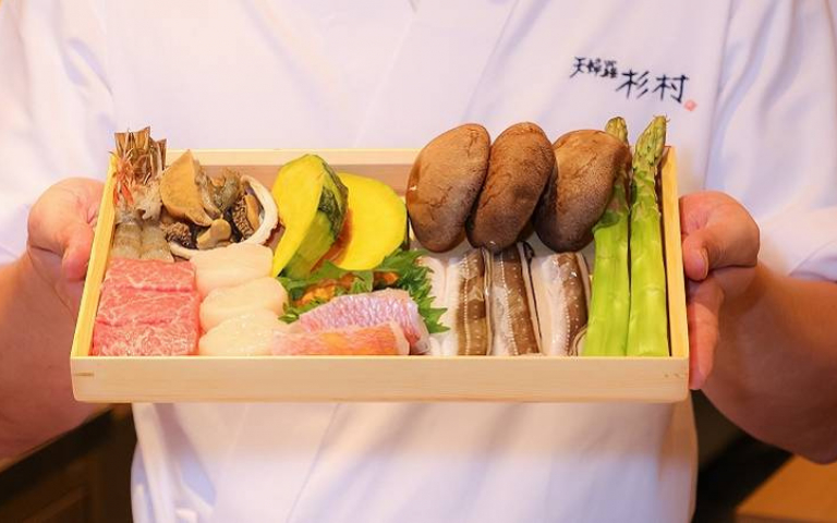 日頂級「天婦羅 杉村」海外首店插旗台北　台灣鮮蔬╳日本海鮮　無菜單料理一饗饕客