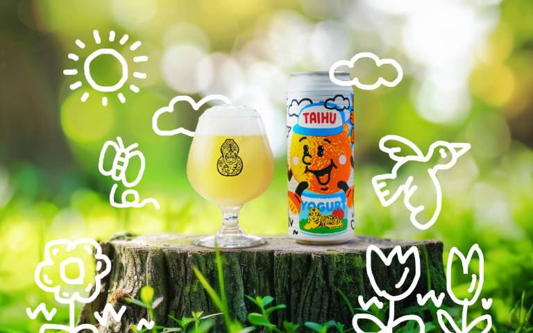 酒鬼喝起來！柑橘優格變成鮮甜啤酒，酸酸甜甜入口超順！