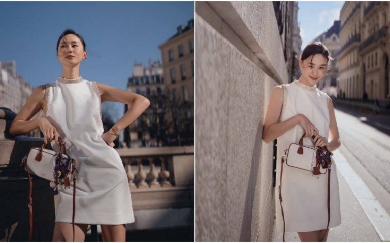 鍾瑶美翻巴黎街頭　用戰利品復刻法國味