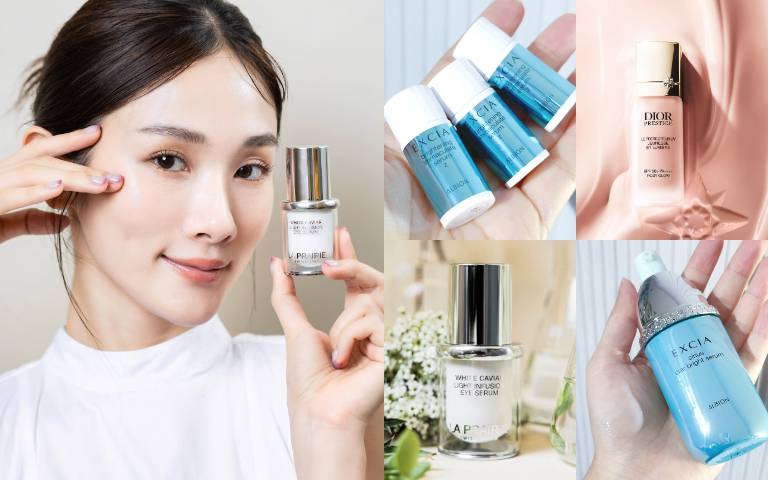 貴婦好命肌的亮白關鍵：LA PRAIRIE 亮眼精華、ALBION 激光安瓶、DIOR 淨白隔離霜，養出「內建反光板」的高級光澤感！