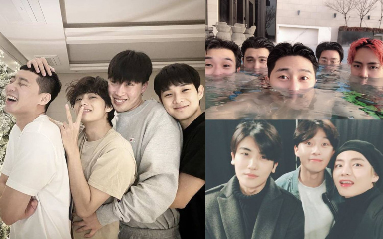 BTS V、朴敘俊、崔宇植拍新綜藝！WOOGA神仙組合出動，4天3夜公費旅遊一次看個夠！