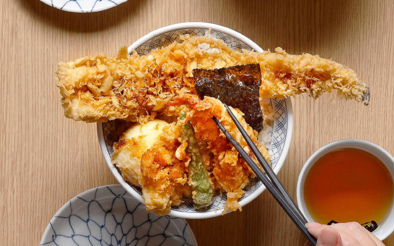 名字有「金」的人快看 金子半之助天丼套餐「買一送一」