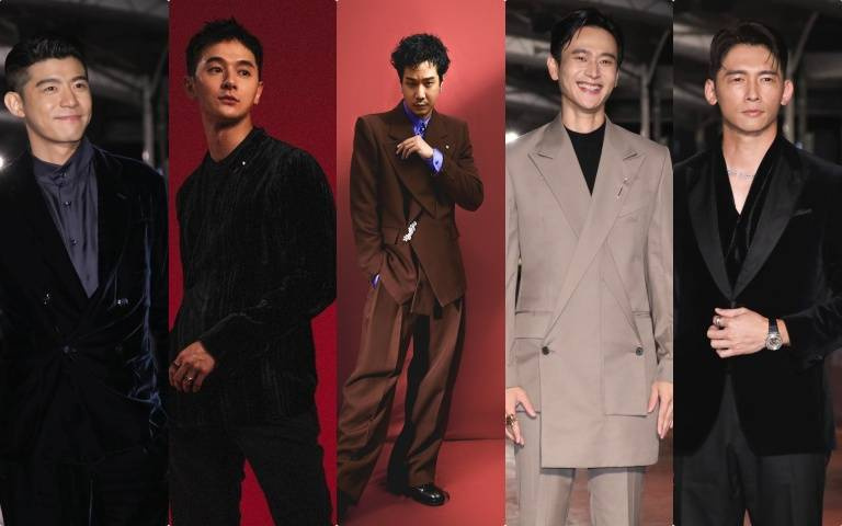 金鐘五大帥是他們！沒得獎沒關係，帥氣度第一名比較重要！