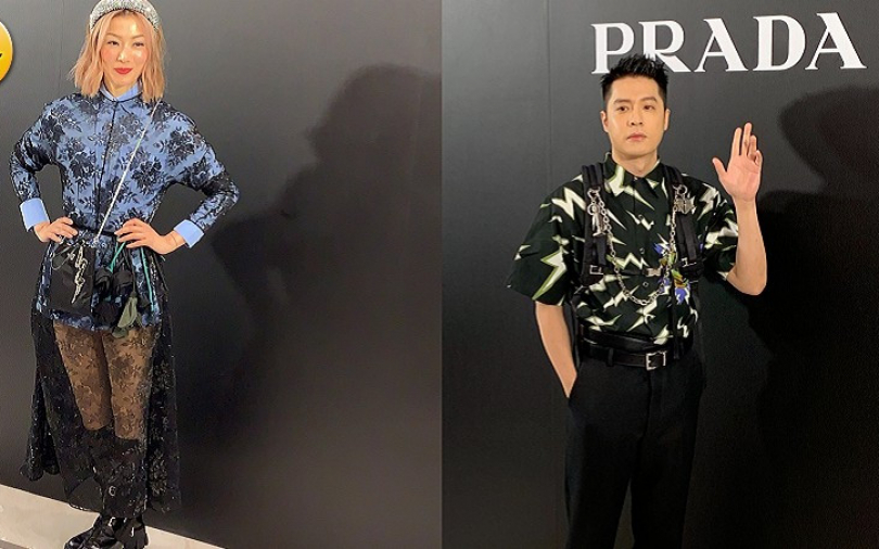 鄭秀文露辣腿站台PRADA　脫口最想買這個給安仔吃