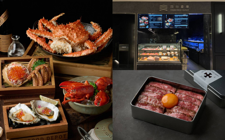 美食街就能大啖帝王蟹！燒肉中山超市品牌登陸台北，高級食材輕鬆吃！