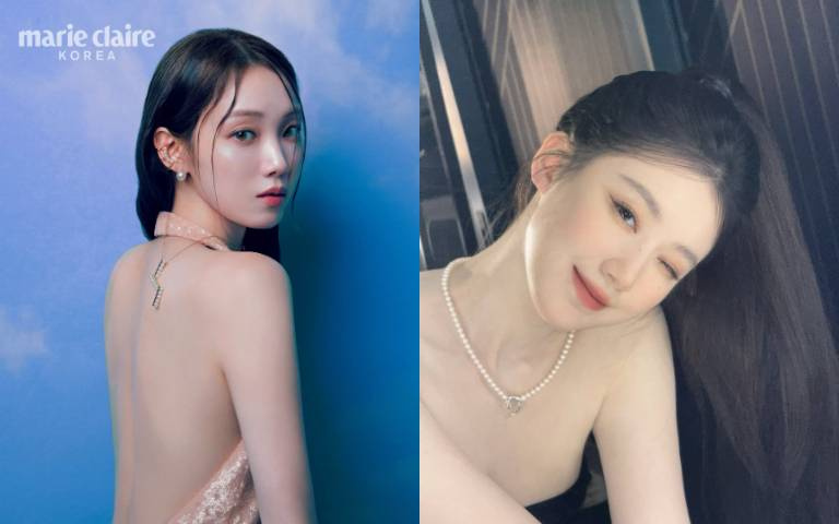 李聖經配戴TASAKI珍珠拍攝封面,胸線美背全都露、火辣破表!舒華這造型仙氣逼人