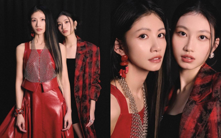 「演藝圈最美母女檔」是她們！李千娜攜21歲女兒登紅白 粉絲驚呼：還以為是姊妹同台！