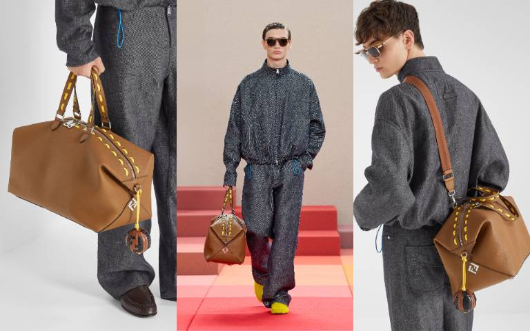 旅行袋也能很時髦！FENDI Lui Duffle柔軟皮革＋FF細節太燒、容量還超能裝