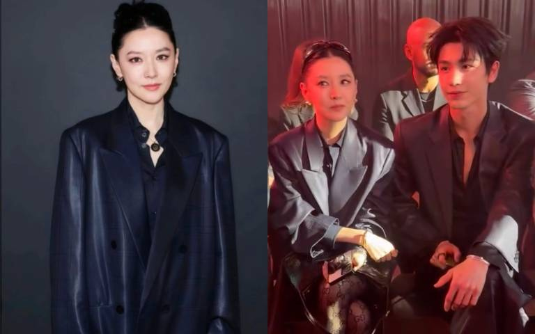 55歲李英愛與張凌赫合照引爆討論！逆天顏值宛如「豪門姐弟」，網友疑惑：「大長今都不會老？」