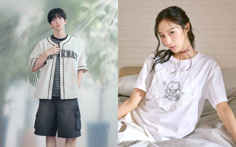 韓系旅行穿搭懶人包！SOOBIN把棒球襯衫穿成神級男友風，Giselle同款拖鞋準備賣爆