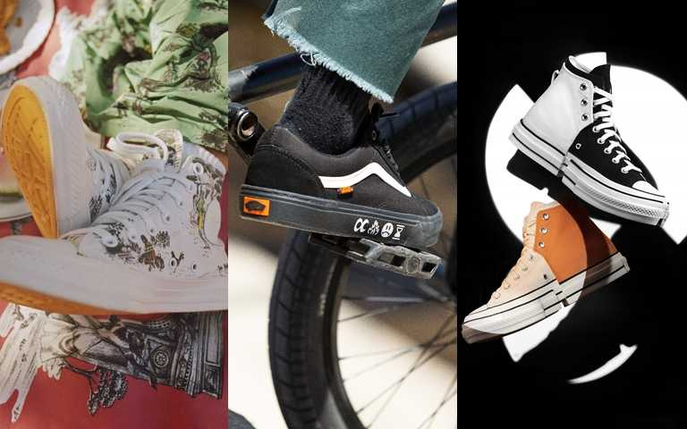 Converse、Vans強推多重聯名企劃！充滿生活感的鞋款設計時尚更好搭！