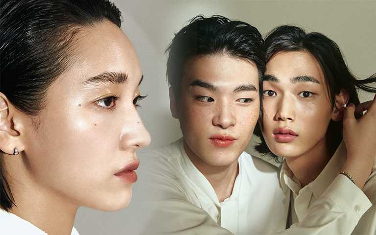 美妝界也玩「無性別彩妝」趨勢,用無色護唇膏、透明眉膠畫出超強態度