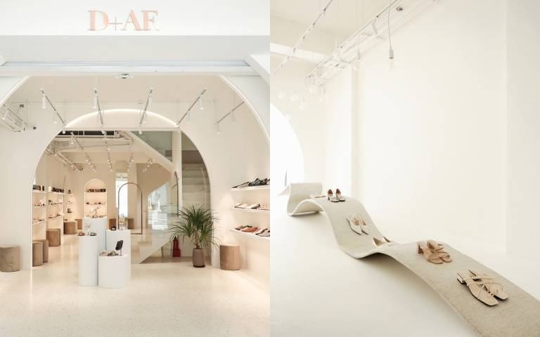 約會打卡熱點又+1！D+AF斥資千萬打造「全台最美鞋店」，把韓國網美咖啡廳零死角美景都搬來中山站