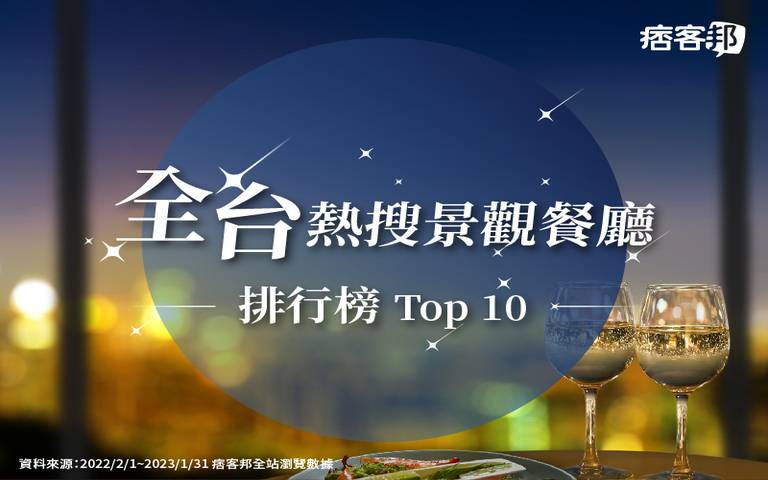 情人節浪漫之選!全台 10 大熱搜景觀餐廳
