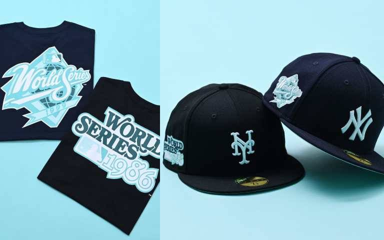 專門為紐約設計的城市系列，紐約職棒棒球帽、限定款T恤、NBA限定款，通通一次收錄海軍藍新色！
