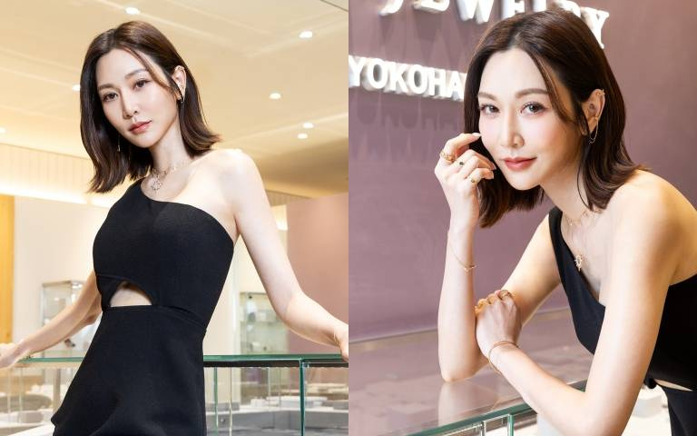 曾莞婷戴STAR JEWELRY輕珠寶找回正能量!盼自己的努力能被更多人看見!