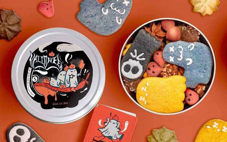 這餅乾怪可愛!伴手禮品牌「小鬼鐵盒餅乾」,超Q造型還有3種神祕口味!