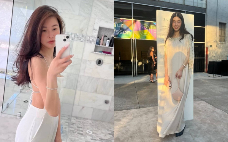 孫芸芸親姊孫瑩瑩48歲仙氣現身寶格麗晚宴!凍齡秘訣曝光 網驚呼:根本吃防腐劑長大的!