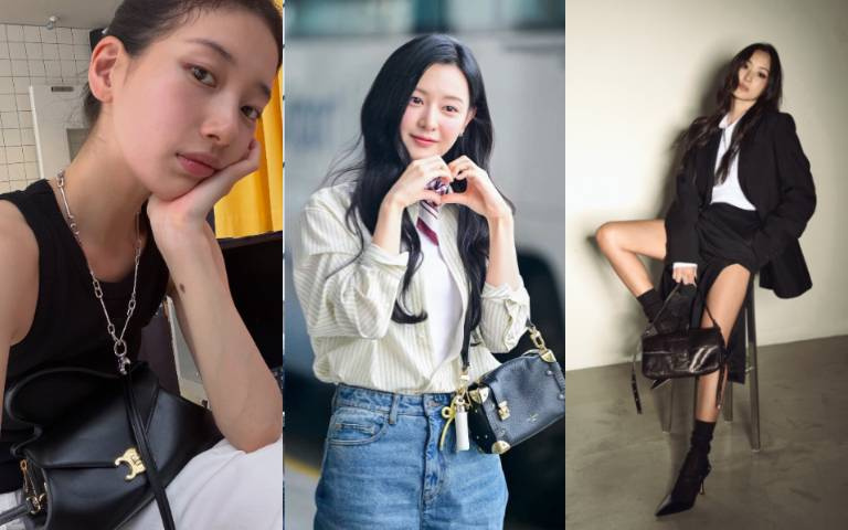 女星新包又來放火！秀智新包低調高級、孫芸芸「辣外婆」氣場全開，韓韶禧性感露腰＋搶眼短金髮曬Dior麂皮包