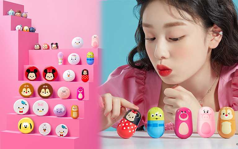 ETUDE × TSUM TSUM超萌聯名 從底妝到刷具全部換成Disney人物!