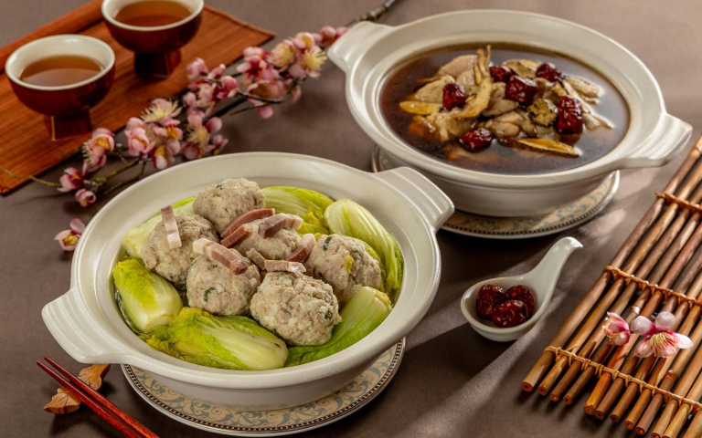 鍋控快揪團！飯店推4款鍋物，清燉獅子頭、紅棗燒酒雞，任點再享88折！