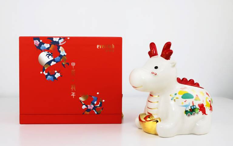 昇恆昌推「龍年瓷罐」！東、西方兩款造型，精緻質感送禮、收藏都合適！