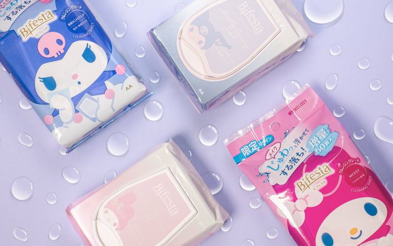 三麗鷗粉快買！美樂蒂＆酷洛米聯名卸妝棉，密封蓋設計超方便！