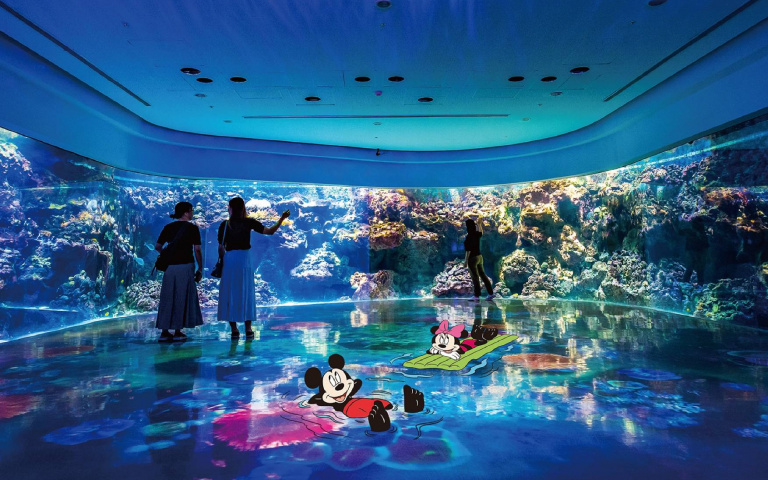 Xpark攜手迪士尼　唐老鴨遍布水族館超好拍