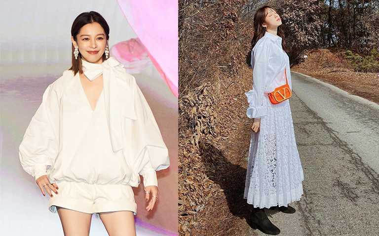 告別口罩白!徐若瑄、李聖經秀出率性「純粹白」穿搭,氣質清新超少女