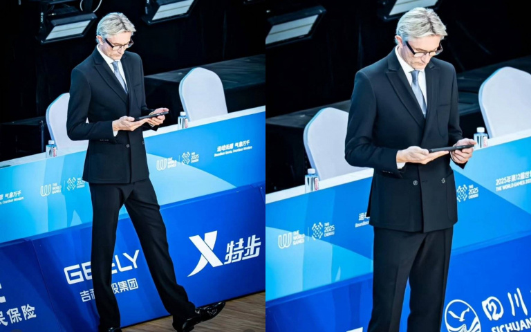 全網爆紅「法拉利裁判」是誰？身高191超狂九頭身比例穿西裝帥爆 比明星還像明星！