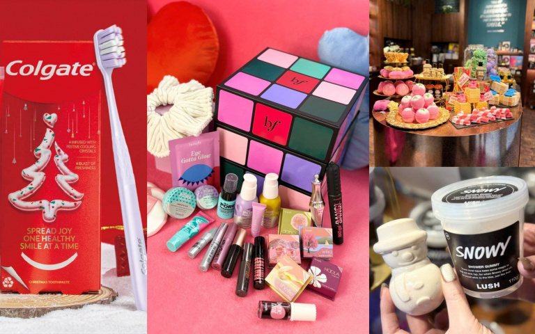 2025最好玩的聖誕禮物！美妝控拆到停不下來：魔方倒數月曆、甜點泡澡宇宙、閃耀微笑套組一次收！