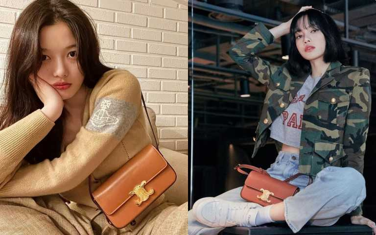 it夯包再加+1!BLACKPINK Lisa、韓國國民初戀金裕貞都愛揹CELINE全新腋下包!