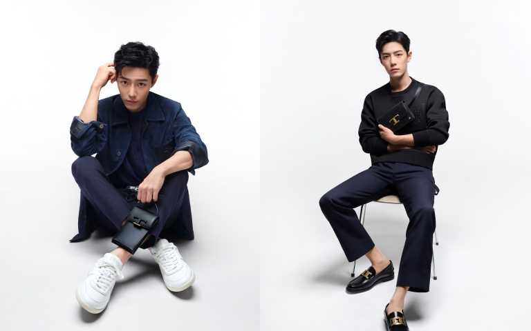 古裝男神NO.1也是新生代最強演員歌手肖戰，成為精品TOD’S 品牌代言人，帥氣展演黑白時髦風格