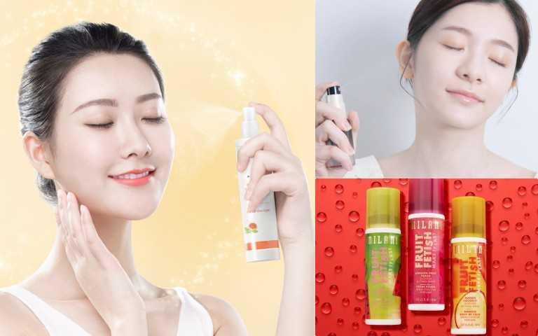 夏天出油、脫妝,上班在冷氣房戴口罩皮膚超乾燥?噴一下就搞定!定妝噴霧和保濕噴霧隨身攜帶,解除乾燥危機!