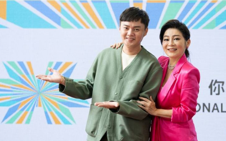 王彩樺公開挑女婿　許富凱秒回絕「妳女兒就是我妹妹」