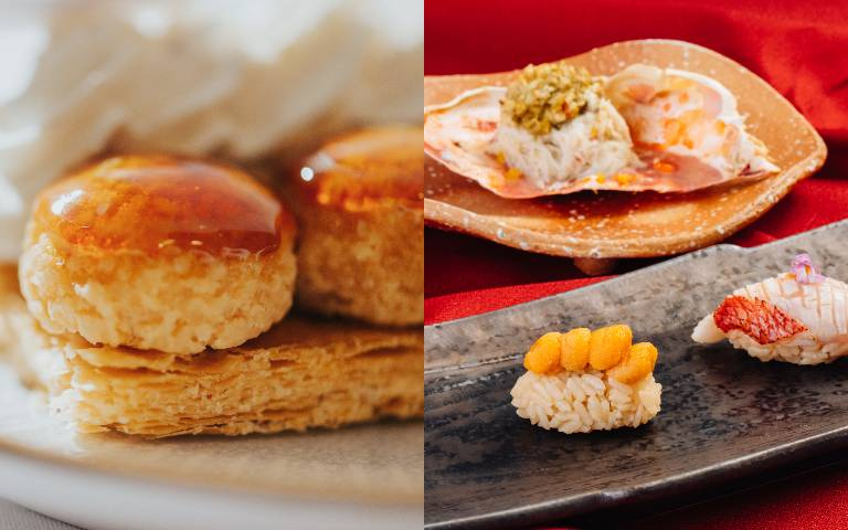 蟹懷石料理餐廳攜手法式甜點名店　獨家開發甜點限時兩個月登場