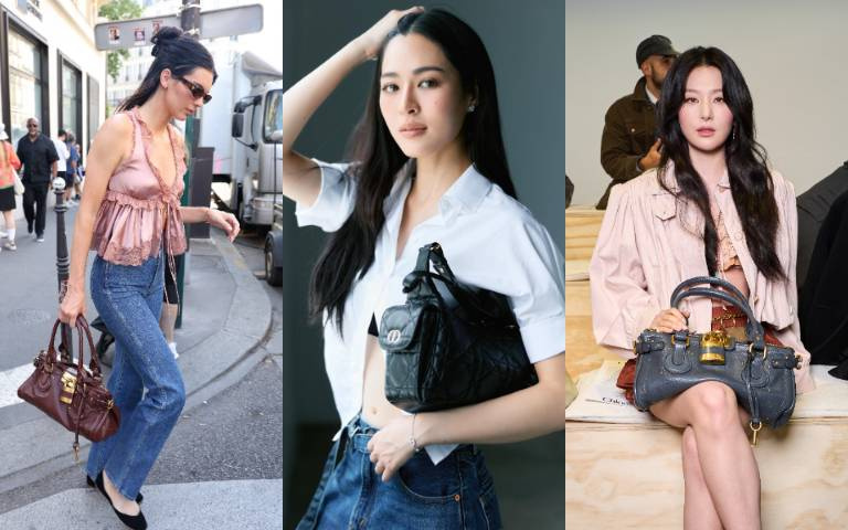 精品包熱搜榜！瑟琪、Kendall Jenner搶曬，Chloé鎖頭包華麗回歸！Dior推D-Dream包、鄺玲玲優雅上肩