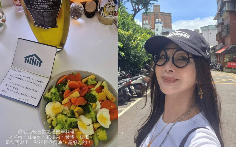 難怪69歲身材像少女！陳美鳳「彩虹早餐」做法曝光，大方公開一輩子不發胖的體態管理祕訣！