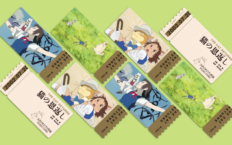 《貓的報恩》雙人電影套票開賣！2款紀念票卡下單再贈限量書卡！