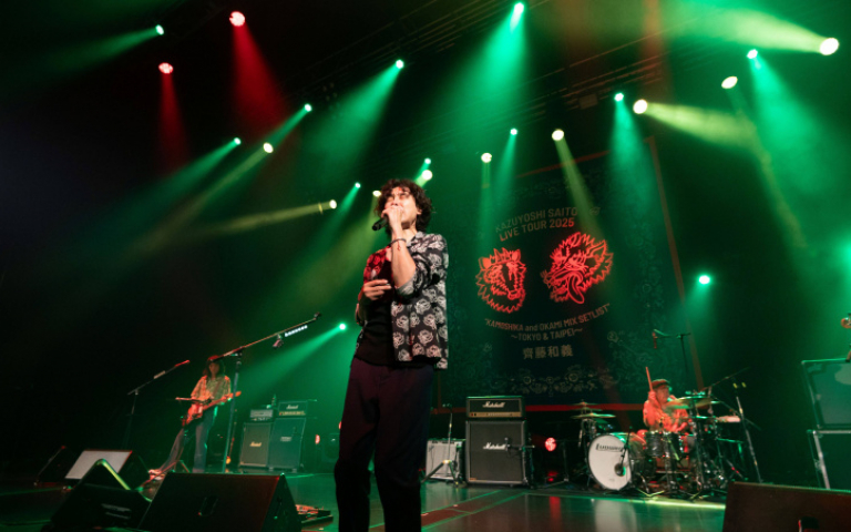 齊藤和義來台開唱「攜十數把吉他」　自嘲阿伯親切說台語