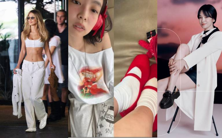 女星愛鞋盤點！Jennie私服愛到翻、Bella Hadid街拍天天穿，宋慧喬同款增高顯腿細