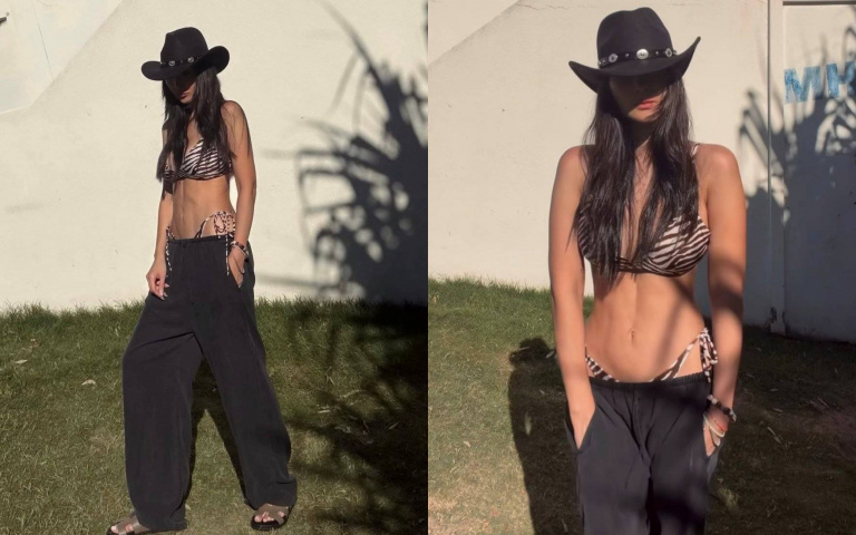 孫芸芸身高只有163卻是「名媛身材天花板」！比基尼造型辣秀豐胸、細腰、大長腿 比例太逆天