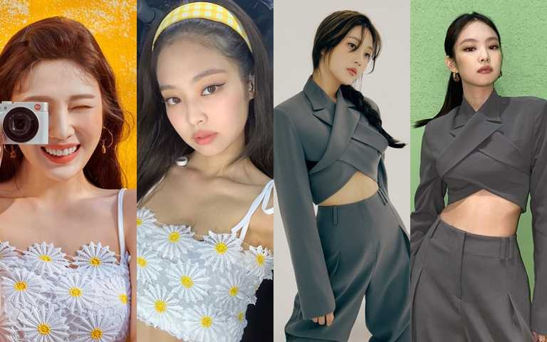 驚人的時尚同步率 JENNIE、JOY默契太好!不畏接連撞衫 照樣穿出YG&SM風!