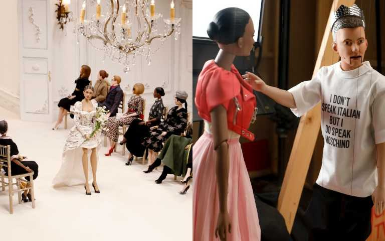 時尚女魔頭、設計師Jeremy Scott、模特兒通通變成小木偶 MOSCHINO 2021春夏大秀上演木偶奇遇記