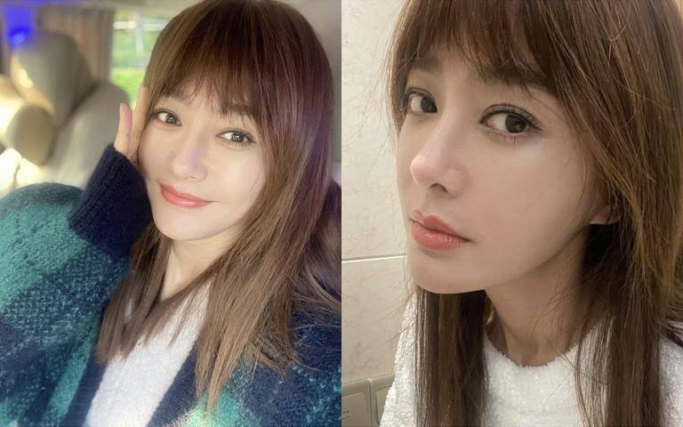 「富察皇后」秦嵐剪了「齊眉瀏海」新髮型!42歲的超完美顏值實在太顯嫩啦~